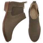 Ботинки женские Clarks на каблуке, зеленый - фото 3
