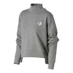 Свитер knit mock neck sweatshirt 'grey' Converse, серый - фото