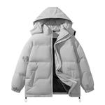 Пуховик Unisex WARRIOR, серый - фото