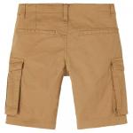 Шорты карго Name It Ryan Twibamgo, коричневый - фото 4