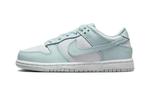 Кроссовки Nike Dunk Low White Glacier Blue PS, белый/голубой - фото