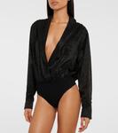 Боди с капюшоном Alaïa, черный - фото 3