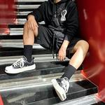 Кроссовки Unisex Black CROOKED CARD - фото 9