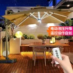 Солнцезащитный зонт Green Water, квадартный, 3 м, двухъярусный, с резервуаром для воды на колесах, хаки - фото 2