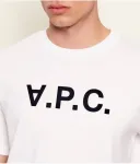 Футболка regular fit A.P.C, белый - фото 4