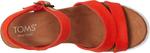 Сандалии TOMS Audrey, цвет Flame - фото 2