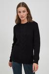 Свитер Oxmo Natasja, черный - фото 2