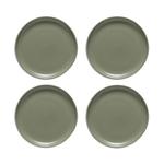 Салатные тарелки Costa Nova Pacifica, набор из 4 шт, зеленый - фото