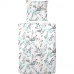 Постельное белье Primera «Перезвон Ветра», белый/серый - фото