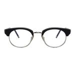 THOM BROWNE Очки с круглой оправой, Black - фото