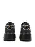 Джинсовые кеды на платформе KARL LAGERFELD, черный - фото 3