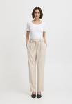 Тканевые брюки CAISY ICHI, бежевый - фото 4