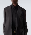 Двубортный блейзер Lemaire, Coal - фото 5