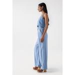 Брюки Salsa Jeans 21008156 Palazzo Fit, синий - фото 4