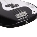 Электрогитара Glarry Black GP Bass - фото 6