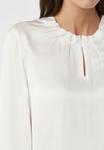 Блуза comma MIT RAFFUNG, Weiß/White - фото 4