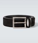 Замшевый ремень Canali - фото