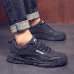 Кроссовки WARRIOR Skateboarding Shoes Men Low-top Black, черный - фото 9