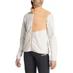 Флис adidas Terrex Multi full zip, белый/оранжевый - фото