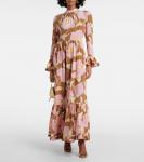 Висконти макси-платье из шелкового крепдешина La DoubleJ, Sylph - фото 2