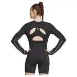 Лонгслив adidas BTN Running, черный - фото 2