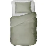 Постельное белье кайори «Эдо», 100% сатин Мако Kayori, оливковый - фото