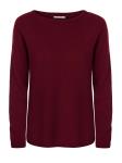 TATUUM Свитер в цвете бордо - фото