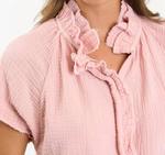 Розовая рубашка Leah Sundays - фото 2