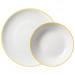 Ritzenhoff Breker Сервиз Adela, желтый, набор из 12 предметов - фото