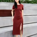 FILA Оригинальное короткое платье Women's Terracotta Red Brown BN - фото 4