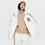 Пуховик Unisex Kappa, Korean White-012 - фото 6