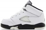 Кроссовки Air Jordan 5 Retro TD 'White Black', белый - фото 3