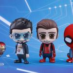 Spider Man Cosb370 Hero Returns, набор фигурок Chibi в броне для битвы Hot Toys - фото 2