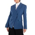 Блейзер Burberry Claudete, темно-синий - фото 2