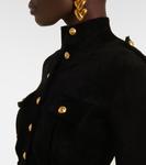 Бархатный комбинезон Tom Ford, черный - фото 4