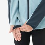 Детская горная флисовая куртка Quechua MH900 7-15 лет серо-голубой - фото 7