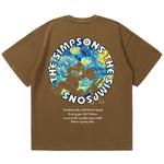 Футболка унисекс The Simpsons, черный - фото 27