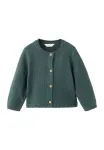 Детский кардиган Mango Kids, Green - фото