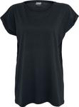 Футболка Urban Classics Ladies Extended Shoulder Tee Double Pack, черно-белый - фото 2
