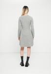 Платье JDY JDYROSEMARY LIFE O NECK DRESS , Light Grey/Mottled Light Grey - фото 3