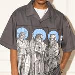 Футболка унисекс синяя черная EMPTY REFERENCE - фото 7