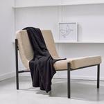 Плед Today Essential, 125x1x150 см, антрацитовый - фото 2