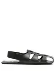 Сандалии с ремешками Alaïa, черный - фото