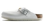 Серия овчин Birkenstock Boston Slide Women, White - фото