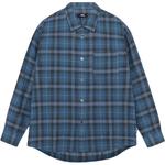 Рубашка Stüssy с длинным рукавом в клетку Stussy, синий - фото