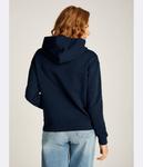 Толстовка женская Tommy Jeans с логотипом бренда, синий - фото 2