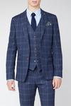 Пиджак в клетку Overcheck Antique Rogue, темно-синий - фото