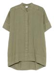 ASPESI льняная рубашка, зеленый - фото