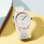 FILA Часы 6463 Collection Wrist Watch Quartz Movement Silicone Strap 43mm White Dial Unisex - фото 3