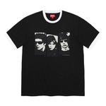 Футболка fw19 week 4 x the velvet underground ringer tee Supreme, черный - фото